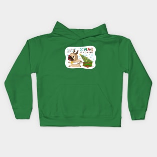 X'MAS is coming! Kids Hoodie